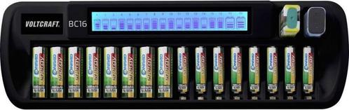 Batterijlader voor tegelijk 16 stuks AA/AAA plus 2 9volt, Audio, Tv en Foto, Opladers, Zo goed als nieuw, Ophalen of Verzenden