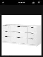 IKEA ladekast (lade kast) NORDLI 160x76x47, Huis en Inrichting, Ophalen, 5 laden of meer, 150 tot 200 cm, Zo goed als nieuw