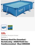 BESTWAY ZWEMBAD COMPLEET, Ophalen, Minder dan 80 cm, Opzetzwembad, 200 tot 400 cm