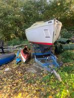 Polyester boot inclusief trailer, Ophalen, Geen motor, Gebruikt, Tot 10 pk