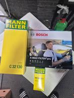 Lucht, interieur en olie Filter Mann & Bosch Audi, Ophalen of Verzenden, Audi