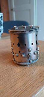 Vintage Zilveren Doosje. Wierrookbrander. Plm 5 cm hoog., Ophalen of Verzenden, Zilver