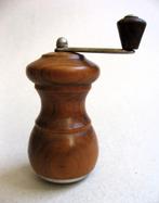 Vintage teakhouten nootmuskaatmolen van Zassenhaus, Ophalen of Verzenden