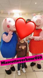 Peppa Pig & George mascottes te huur, Ophalen