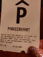 Efteling parkeerticket geldig tm 31 dec 2024, Tickets en Kaartjes, Overige typen