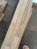 CanDo teak laminaat basic (gebruikt, maar nog heel goed), Doe-het-zelf en Verbouw, Vloerdelen en Plavuizen, Ophalen, 50 tot 150 cm