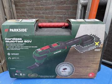 Parkside 20V Multitool nieuw in doos zonder accu beschikbaar voor biedingen