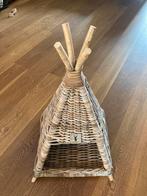 Boony rieten tipi voor kleine honden of katten, Ophalen, Gebruikt, Riet