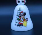 Disney Mickey Mouse kerstklokje ormanent Reutter porselein, Ophalen of Verzenden, Mickey Mouse, Zo goed als nieuw, Overige typen