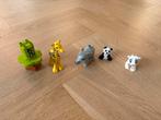 Duplo 10904 Dieren Set - Giraffe, Olifant, Panda, Tijger, Ophalen of Verzenden, Gebruikt, Complete set, Duplo