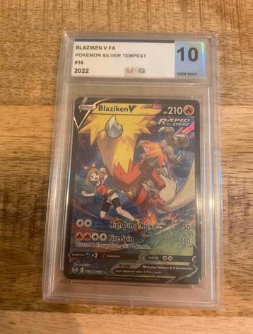 Blaziken V tg14 ucg10 - Silver Tempest Pokemon kaart beschikbaar voor biedingen