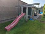 Douglas schommeltoestel met glijbaan, Kinderen en Baby's, Speelgoed | Buiten | Speeltoestellen, Ophalen, Zo goed als nieuw, Glijbaan