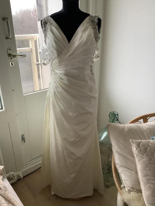 Supersexy bruidsjapon van Sophia Tolli, Kleding | Dames, Trouwkleding en Trouwaccessoires, Gedragen, Accessoires, Blauw, Ophalen of Verzenden