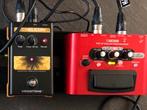 Boss VE-2 Vocal Harmonist en TC Helicon Voicetone T1, Muziek en Instrumenten, Effecten, Ophalen of Verzenden, Gebruikt, Delay of Echo