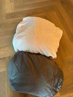 Optidee eenpersoons hoeslaken 2x, Eenpersoons, Ophalen of Verzenden, Zo goed als nieuw, Wit