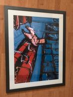 Herman Brood zeefdruk ingelijst totaal 85x65cm, Antiek en Kunst, Kunst | Litho's en Zeefdrukken, Ophalen of Verzenden