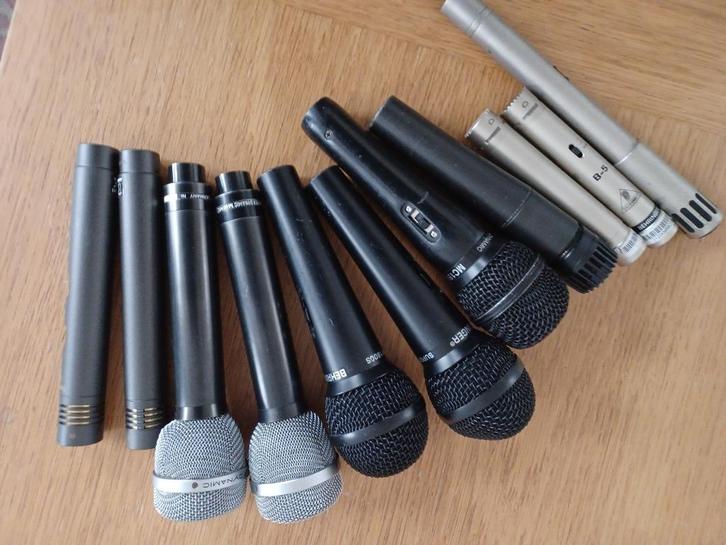 microfoons, Muziek en Instrumenten, Microfoons, Gebruikt, Overige typen, Ophalen