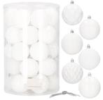 Kerstballen | 30 Stuks | 8 cm | Wit, Ophalen, Zo goed als nieuw