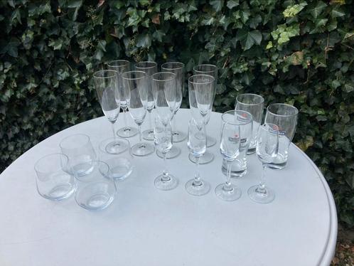 Diverse glazen Rosenthal champagne glazen, VIVO waterglas, Verzamelen, Glas en Borrelglaasjes, Zo goed als nieuw, Waterglas, Ophalen of Verzenden