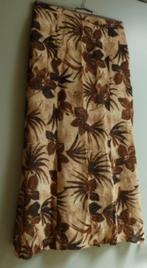 Rok ascot maat 42 beige bruin gevoerd, Verzenden, Beige, Maat 42/44 (L), Zo goed als nieuw