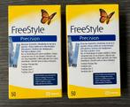 2 doosjes Freestyle Precision Glucose Teststrips (50 stuks), Diversen, Ophalen of Verzenden, Nieuw