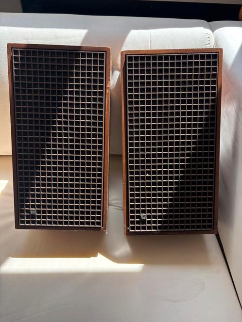 Dual CL-173 luidsprekers vintage, Audio, Tv en Foto, Luidsprekers, Gebruikt, Front, Rear of Stereo speakers, Minder dan 60 watt