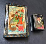 Russische Lakdozen Mstera & Palekh, Ophalen of Verzenden