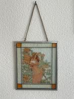 Flower Fairy Raamhanger, wanddecoratie, `glas in lood, Huis en Inrichting, Ophalen of Verzenden, Gebruikt