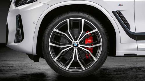 21” Orig BMW styl 701M X3 G01 X4 G02 IX3 G08 velgen banden, Auto-onderdelen, Banden en Velgen, Band(en), Zomerbanden, 21 inch