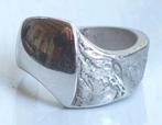 Sueno zilver ring maat 17 brutalistisch modern design, Gebruikt, Ophalen of Verzenden, 17 tot 18, Dame of Heer