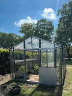 Complete Hobby kas inclusief plaatsen!, Ophalen, Glas, Zo goed als nieuw, Aluminium