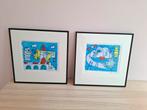 Set van 5 zeefdrukken van Hannes Kuiper, Antiek en Kunst, Ophalen of Verzenden