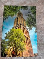 Metalen Plaat Utrecht Domtoren, Ophalen of Verzenden, Zo goed als nieuw