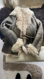 Mooie lammycoat maat M, Kleding | Dames, Jassen | Winter, Ophalen of Verzenden, Zo goed als nieuw, Maat 38/40 (M), Grijs