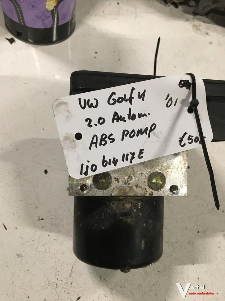 Vw Golf 4 2.0 Automaat 2001 ABS Pomp 1J0614117 E, Auto-onderdelen, Remmen en Aandrijving, Gebruikt, Ophalen of Verzenden