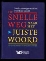 De Snelle Weg naar het Juiste Woord. Omgekeerde woordenboek, Ophalen of Verzenden, Zo goed als nieuw, Overige uitgevers, Nederlands