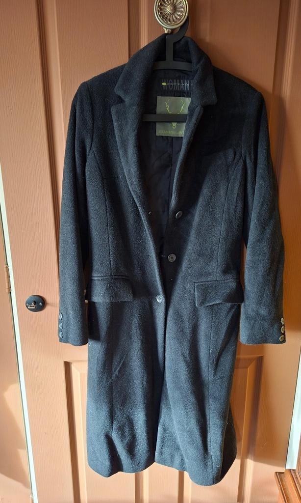 Mooie warme damesjas Eddy's KTS maat xs, Zwart, Ophalen of Verzenden, Zo goed als nieuw, Nvt