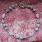 handwerk ketting, Verzenden, Nieuw, Steen of Mineraal, Grijs