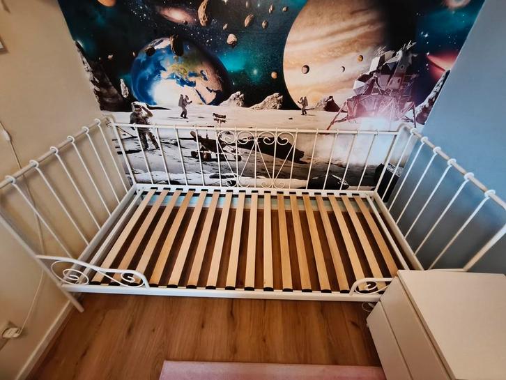 Prachtig meidenbed, Kinderen en Baby's, Kinderkamer | Bedden, Nieuw, 180 cm of meer, 85 tot 100 cm, Lattenbodem, Ophalen