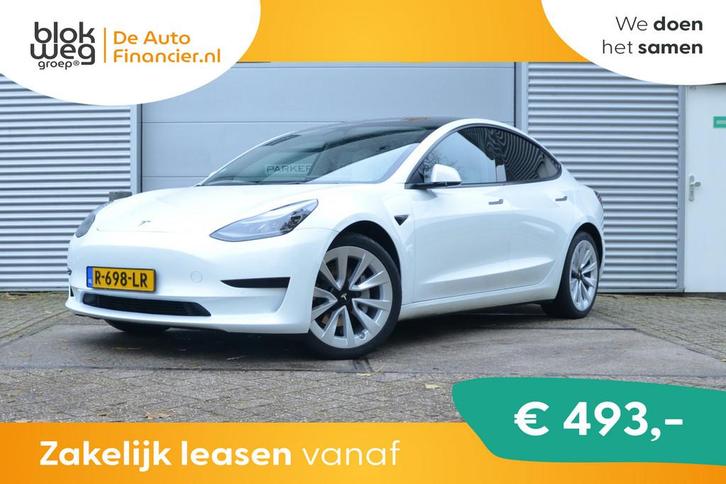 Tesla Model 3 Standard RWD Plus 60 kWh € 28.999,00, Auto's, Tesla, Bedrijf, Te koop, Model 3, ABS, Achteruitrijcamera, Adaptive Cruise Control