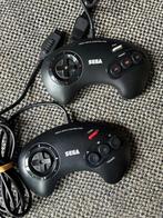 Sega Mega Drive controllers 2 stuks - getest op correcte wer, Spelcomputers en Games, Spelcomputers | Sega, Ophalen of Verzenden