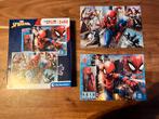 Clementoni Spider-Man Puzzel (2x60 stukjes), Ophalen of Verzenden, Meer dan 50 stukjes, Zo goed als nieuw, 6 jaar of ouder
