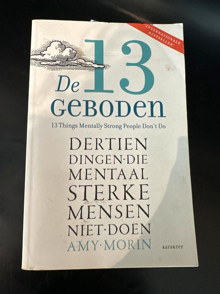 De 13 Geboden - Amy Morin, Boeken, Psychologie, Gelezen, Overige onderwerpen, Ophalen of Verzenden