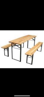 Verhuur partyset, picknickset, bierset., Ophalen of Verzenden, Gebruikt
