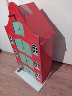 Oud houten poppenhuis grachtenpand, Kinderen en Baby's, Speelgoed | Poppenhuizen, Ophalen, Gebruikt, Poppenhuis
