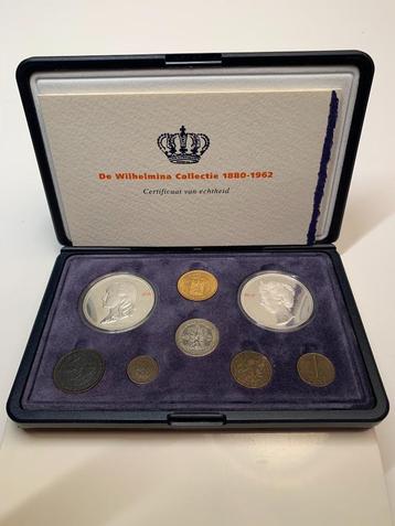 Munten set Wilhelmina met gouden 10 gulden beschikbaar voor biedingen