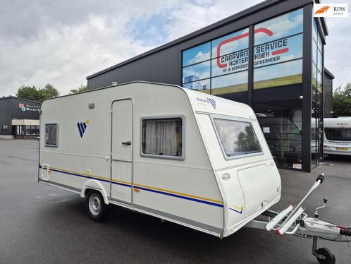 Knaus Vimara 450TF Frans bed Rondzit Nieuwe VT+luifel Bovag, Caravans en Kamperen, Caravans, Bedrijf, tot en met 4, 750 - 1000 kg