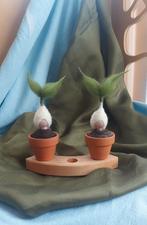 Wortelkindje, waldorf, seizoenstafel, jaarring steker, wol, Ophalen of Verzenden, Nieuw, Figuurtje(s), Wolvilt