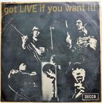 H4A Rolling stones EP Got Live if you HOL'65 €20 , Gebruikt, 7 inch, Ophalen of Verzenden, Rock en Metal