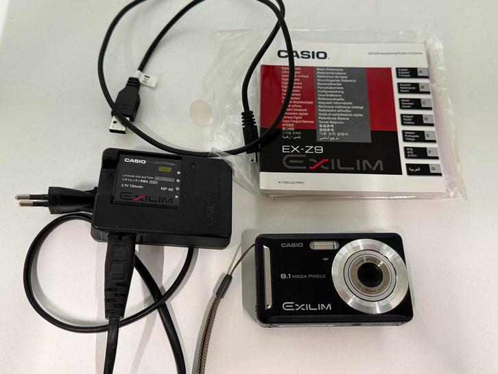 Casio Exilim EX-Z9 Digitale Camera - Compleet!, Audio, Tv en Foto, Fotocamera's Digitaal, Gebruikt, Compact, Overige Merken, Minder dan 4 keer
